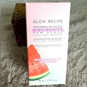 Glow Recipe Watermelon Glow Niacinamide Dew Drops, Highlighting Serum, 40ml